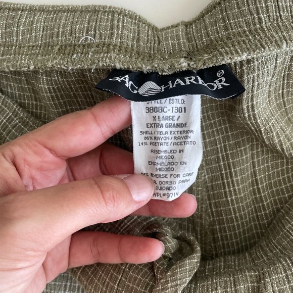 Vintage two piece button front top and trousers matching set - Picture 9 of 10